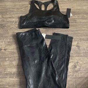 NEW bra and legging set